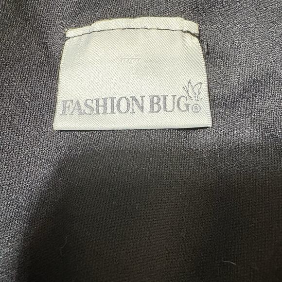 Fahion Bug Womens Floral Black Chiffon Tank Top Baby Doll XL Braided Straps Goth - Picture 7 of 12